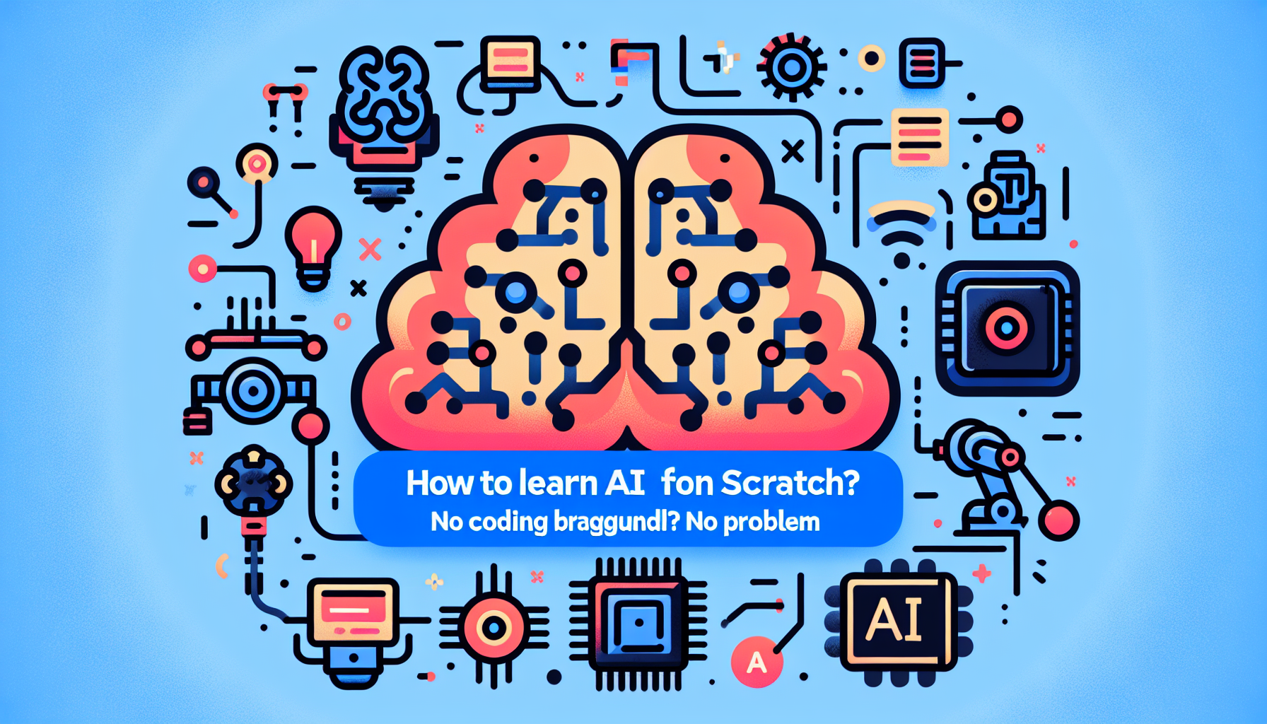 How to Learn AI From Scratch (No Coding Background? No Problem)
